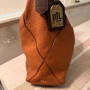 Polo Ralph Lauren Hobo Bag Genuine leather/Like new